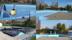 Areál koupaliště Hulín - sdružené snímky