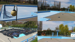 Areál koupaliště Hulín - sdružené snímky