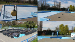 Areál koupaliště Hulín - sdružené snímky