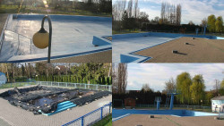 Areál koupaliště Hulín - sdružené snímky