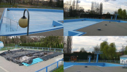 Areál koupaliště Hulín - sdružené snímky