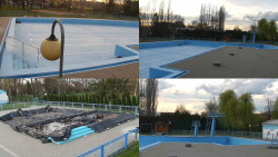 Areál koupaliště Hulín - sdružené snímky