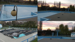 Areál koupaliště Hulín - sdružené snímky