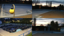 Areál koupaliště Hulín - sdružené snímky