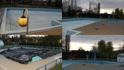 Areál koupaliště Hulín - sdružené snímky