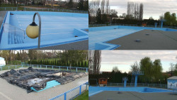 Areál koupaliště Hulín - sdružené snímky