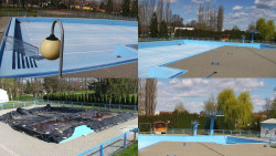 Areál koupaliště Hulín - sdružené snímky