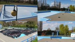 Areál koupaliště Hulín - sdružené snímky