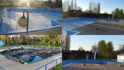 Areál koupaliště Hulín - sdružené snímky