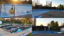 Areál koupaliště Hulín - sdružené snímky