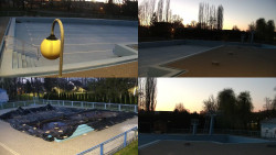 Areál koupaliště Hulín - sdružené snímky