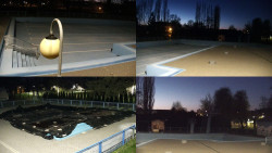 Areál koupaliště Hulín - sdružené snímky