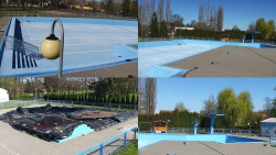 Areál koupaliště Hulín - sdružené snímky