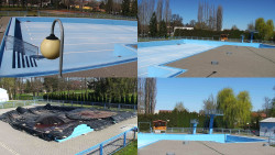 Areál koupaliště Hulín - sdružené snímky