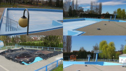 Areál koupaliště Hulín - sdružené snímky