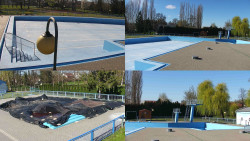 Areál koupaliště Hulín - sdružené snímky