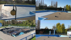 Areál koupaliště Hulín - sdružené snímky