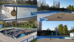 Areál koupaliště Hulín - sdružené snímky