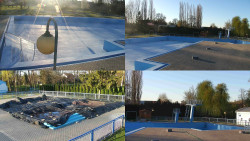 Areál koupaliště Hulín - sdružené snímky