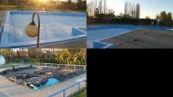 Areál koupaliště Hulín - sdružené snímky