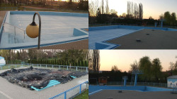 Areál koupaliště Hulín - sdružené snímky