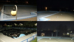 Areál koupaliště Hulín - sdružené snímky