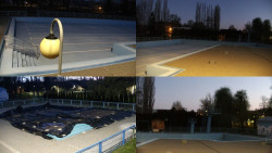 Areál koupaliště Hulín - sdružené snímky