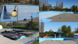 Areál koupaliště Hulín - sdružené snímky