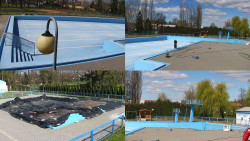 Areál koupaliště Hulín - sdružené snímky