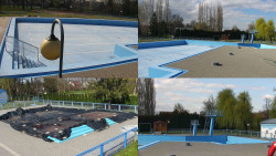 Areál koupaliště Hulín - sdružené snímky