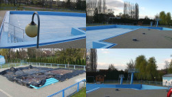 Areál koupaliště Hulín - sdružené snímky