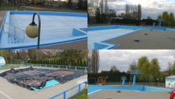 Areál koupaliště Hulín - sdružené snímky