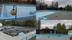 Areál koupaliště Hulín - sdružené snímky