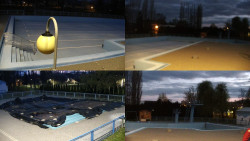 Areál koupaliště Hulín - sdružené snímky