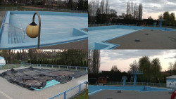 Areál koupaliště Hulín - sdružené snímky