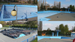 Areál koupaliště Hulín - sdružené snímky