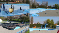 Areál koupaliště Hulín - sdružené snímky