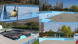 Areál koupaliště Hulín - sdružené snímky