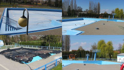 Areál koupaliště Hulín - sdružené snímky