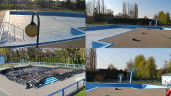 Areál koupaliště Hulín - sdružené snímky