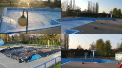 Areál koupaliště Hulín - sdružené snímky