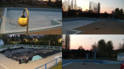 Areál koupaliště Hulín - sdružené snímky