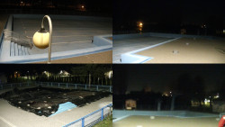 Areál koupaliště Hulín - sdružené snímky