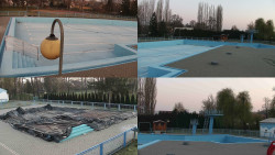 Areál koupaliště Hulín - sdružené snímky