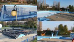 Areál koupaliště Hulín - sdružené snímky