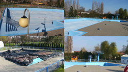 Areál koupaliště Hulín - sdružené snímky