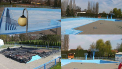 Areál koupaliště Hulín - sdružené snímky