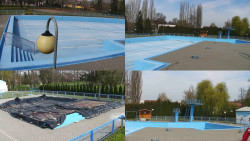 Areál koupaliště Hulín - sdružené snímky