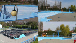 Areál koupaliště Hulín - sdružené snímky