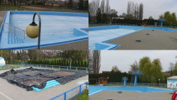 Areál koupaliště Hulín - sdružené snímky